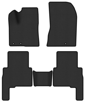 EVA коврики в салон авто EVAtech для Sorento (XM) (Hinged Gas Pedal) 7 seats Kia 2009-2012 2 поколение SUV EU KI12232CD5KH3RBB