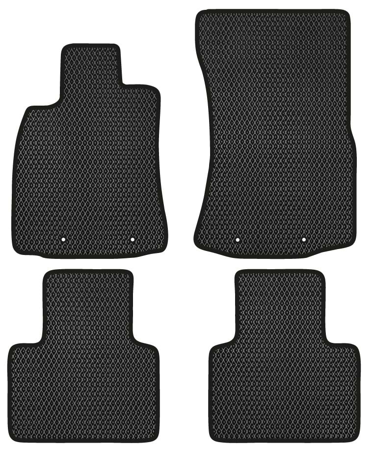 EVA коврики в салон авто EVAtech для XJ (X351) Short RWD Jaguar 2009-2019 4 поколение Sedan EU JR23712PB4LA4RBB