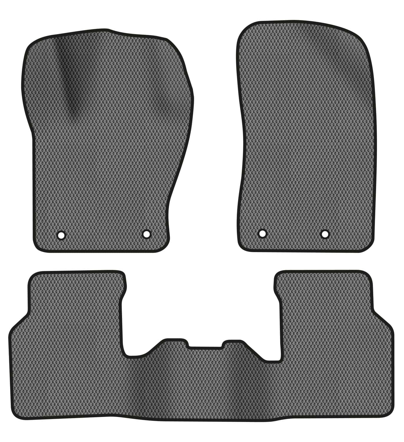 EVA коврики в салон авто EVAtech для Compass Jeep 2017 2 поколение SUV USA JP12618ZD3OU4RGB