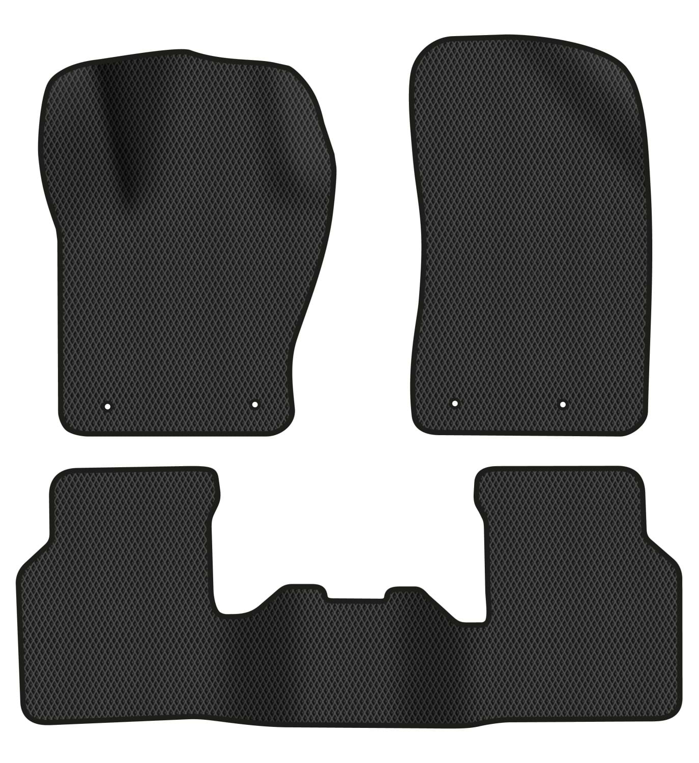 EVA коврики в салон авто EVAtech для Compass Jeep 2017 2 поколение SUV USA JP1613ZD3LA4RBB