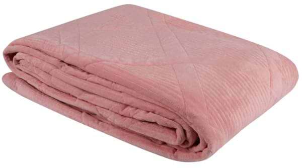 Фото - Покривало двоспальне SOHO 200х230 см VELUR Pink (A120132)