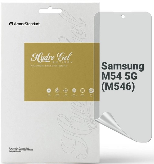 Захисна плівка для смартфону Armorstandart Anti-spy for Samsung M54 5G (M546) (ARM67721)