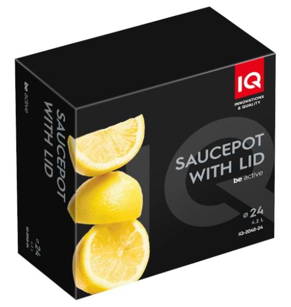 Фото - Кастрюля IQ Be Active 4.2 л (IQ-2048-24)