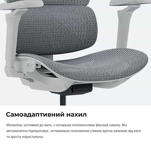 Фото - Крісло для геймерів Anda Seat X-Air Pro Size XL Mesh Gray (AD-WY-01-GGF-G01)