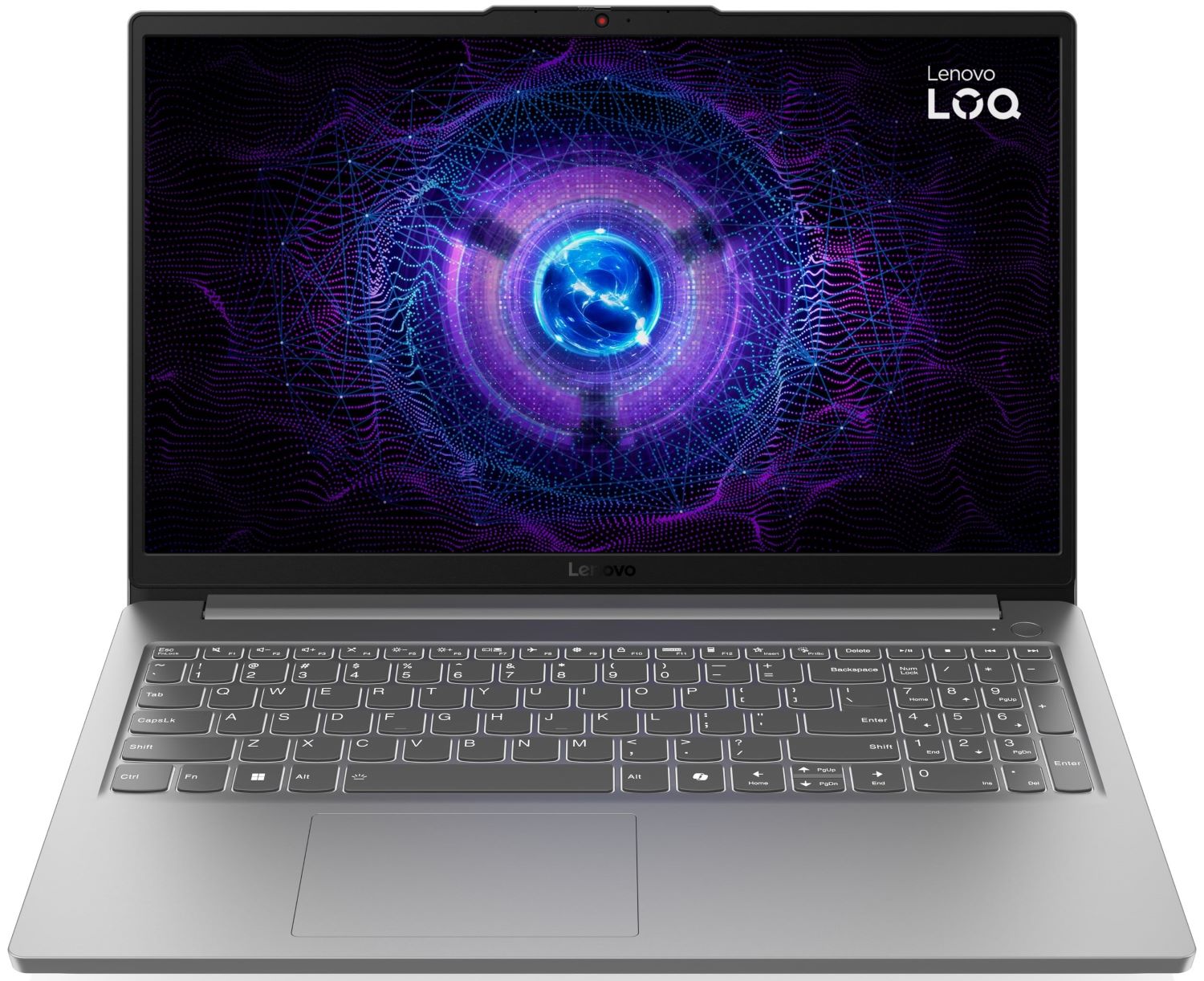 Ноутбук игровой Lenovo LOQ 15IAX9E (83LK0049RA) Luna Grey - Фото 1