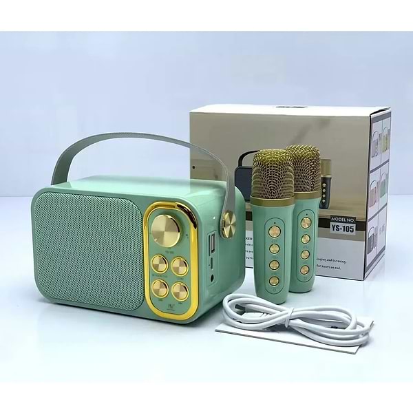 Фото - Портативна акустика INSPIRE караоке YS-105 Mint