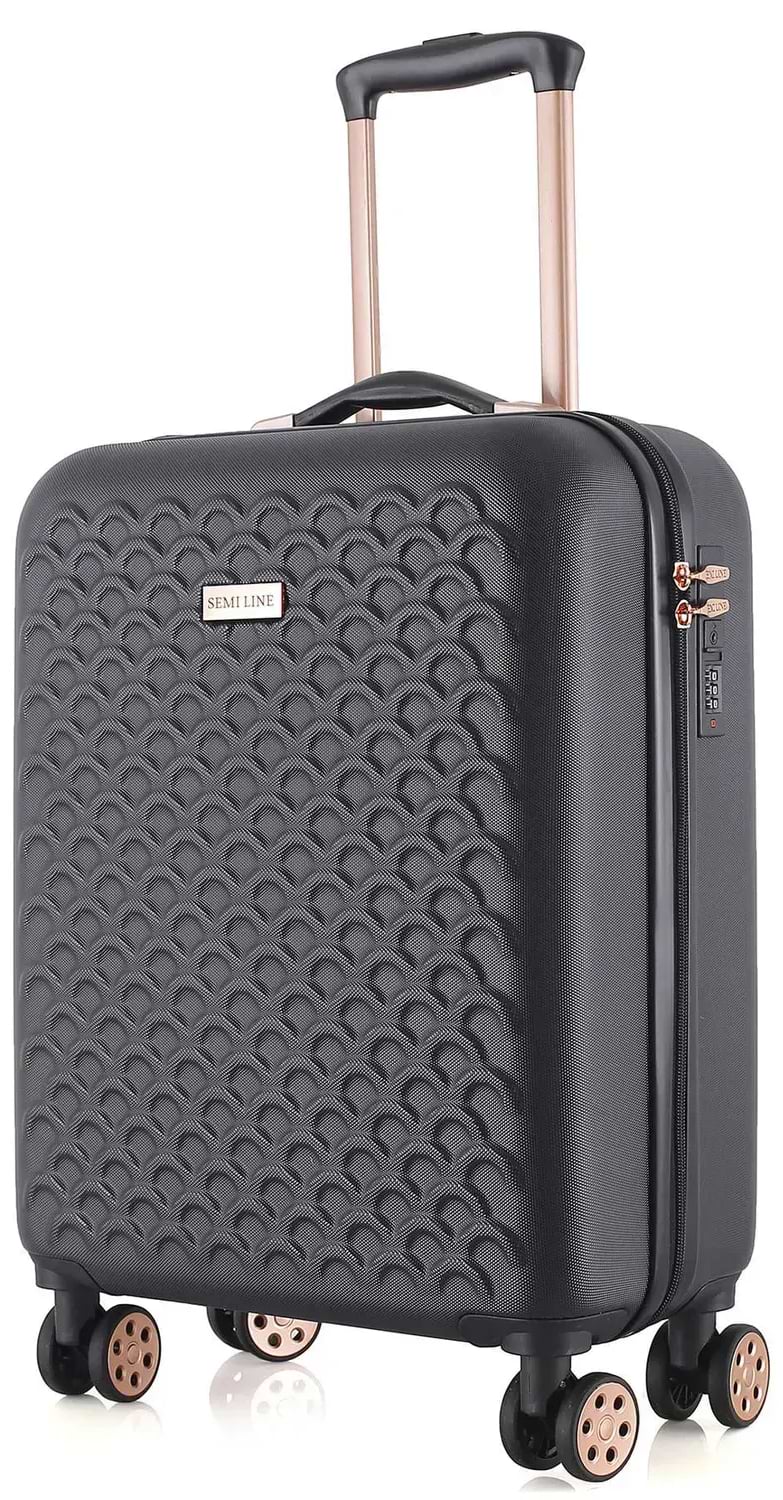 Валіза Semi Line S Black (T5718-1)