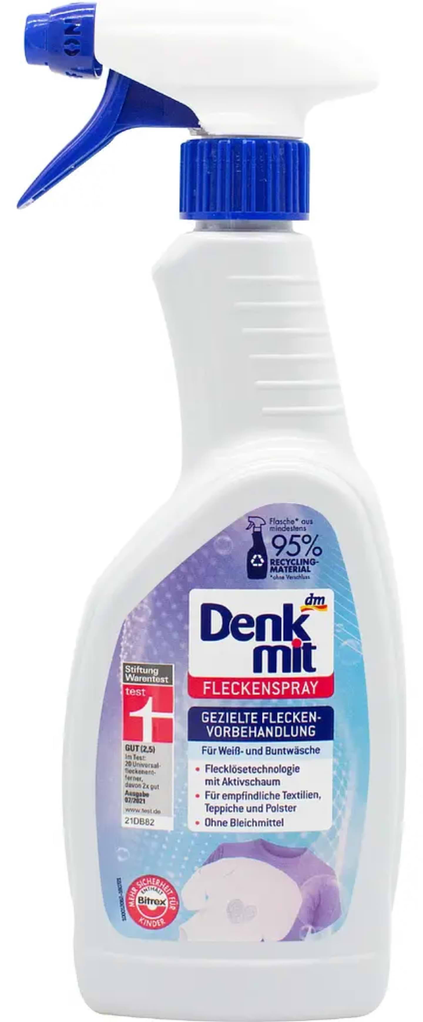Средство для удаления пятен Denkmit спрей 500 мл (DPWU500) - Фото 1