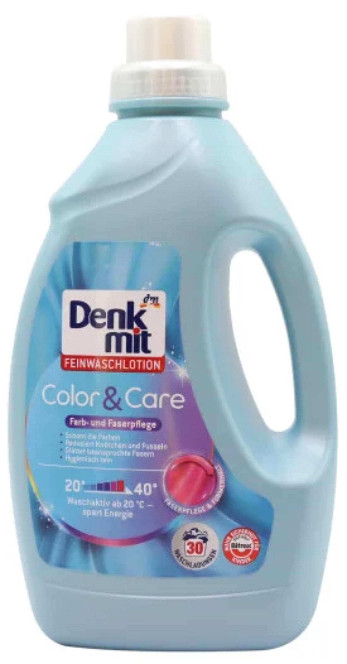 Гель для прання Denkmit Color & Care 1,5 л (DWGCC1500) - Фото 1