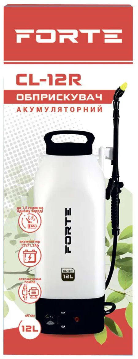 Фото - Опрыскиватель аккумуляторный Forte CL-12R