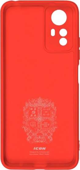 Фото - Чохол для смартфону Armorstandart  ICON Case for Xiaomi Redmi Note 12S 4G Camera cover Red (ARM67506)