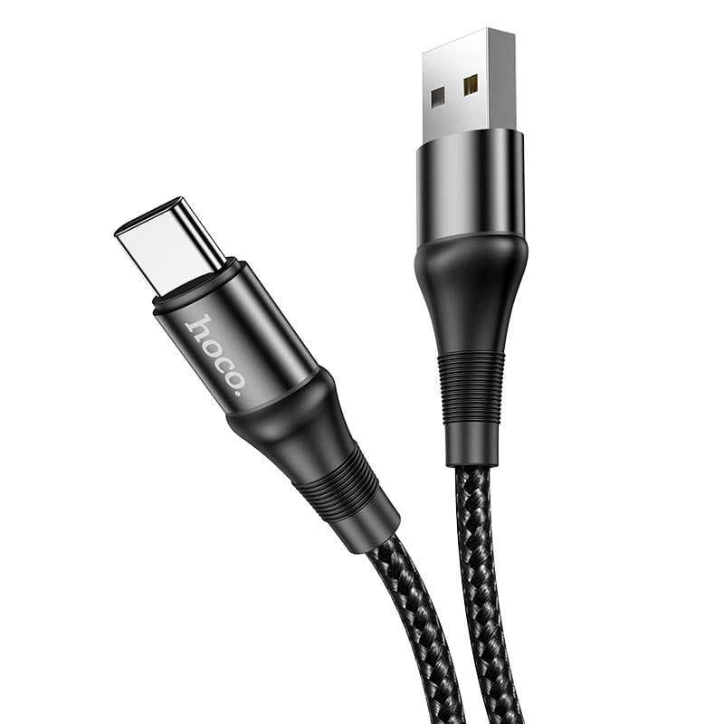 Кабель HOCO X50 USB to Type-C 3A, 1m Black (6931474734235)