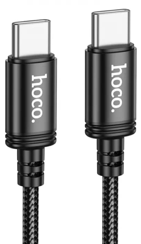 Кабель HOCO X91 Type-C to Type-C 3m Black (69314747887330