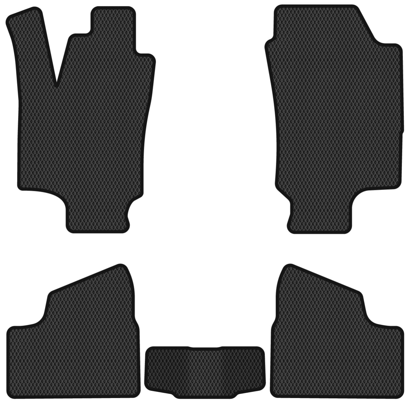 EVA коврики в салон авто EVAtech для Astra (G) MT Opel 1998-2009 2 поколение Combi EU OL3199CV5RBB