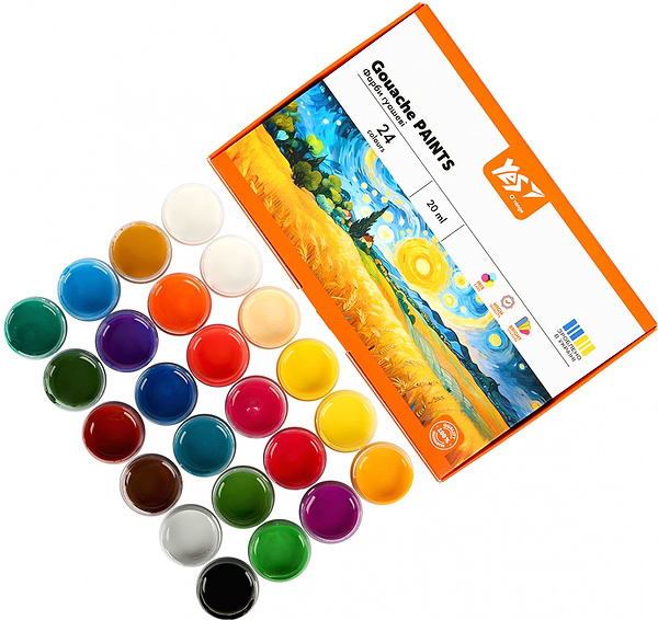 Фото - Краски YES Orange Line 24 цв. по 20 мл (230434)