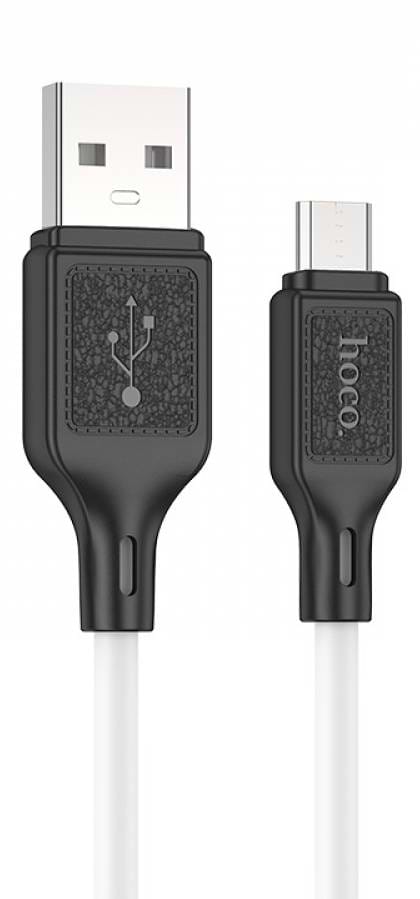 Кабель синхронізації даних HOCO X90 Micro White (6931474788436)