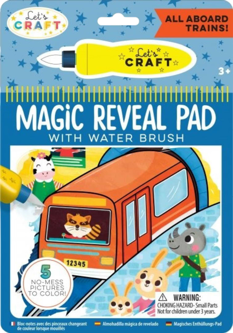 Раскраски Let’s Craft Магические преобразования Железная дорога (MRP016)
