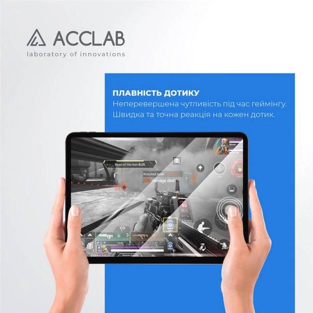 Фото - Защитное стекло для планшета ACCLAB Full Glue for Apple iPad Pro 12.9 2022/2021/2020/2018 (1283126575198)