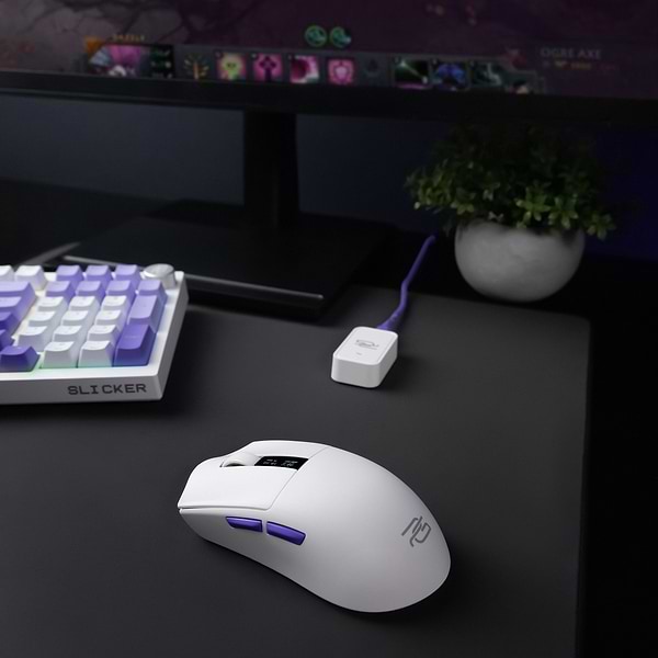 Фото - Мышь беспроводная игровая Proove Gaming Jester White (WMJS00022002)