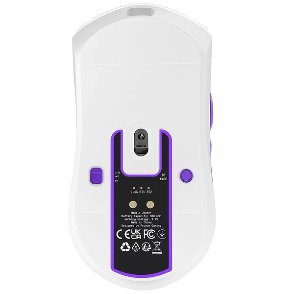 Фото - Миша бездротова ігрова Proove Gaming Jester White (WMJS00022002)