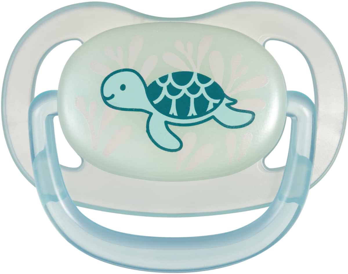 Анатомічна пустушка Canpol babies 0-6 міс Love&Sea - блакитна (34/908_blu)