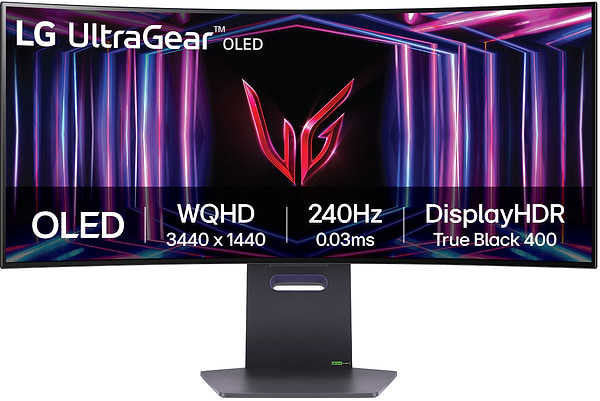 Фото - Монітор ігровий LG 34GS95QE-B