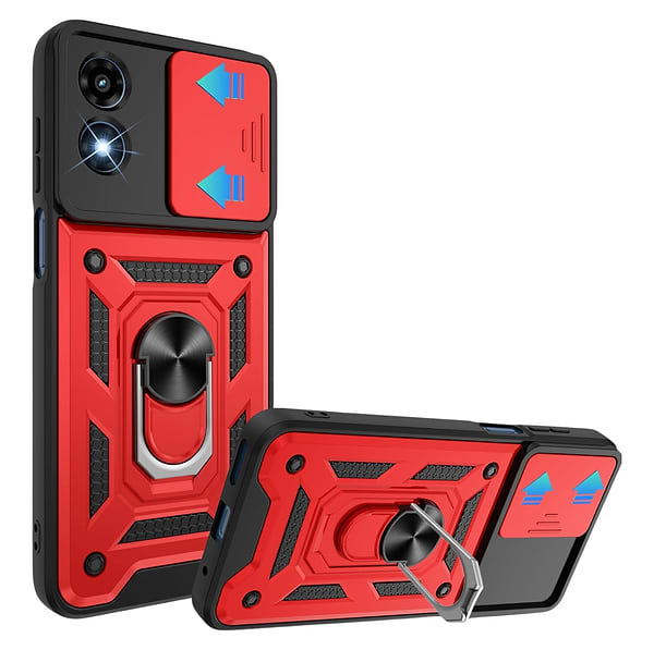 Фото - Чохол для смартфону BeCover Military for Motorola Moto G04/G04s Red (713065)