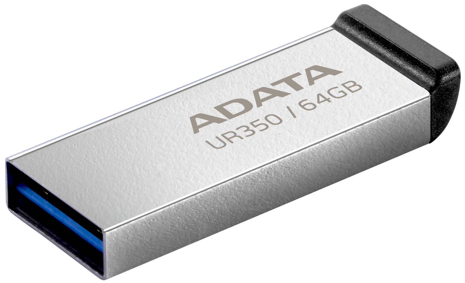 Флеш USB ADATA USB 3.2 UR 350 64Gb Silver/Black (UR350-64G-RSR/BK)