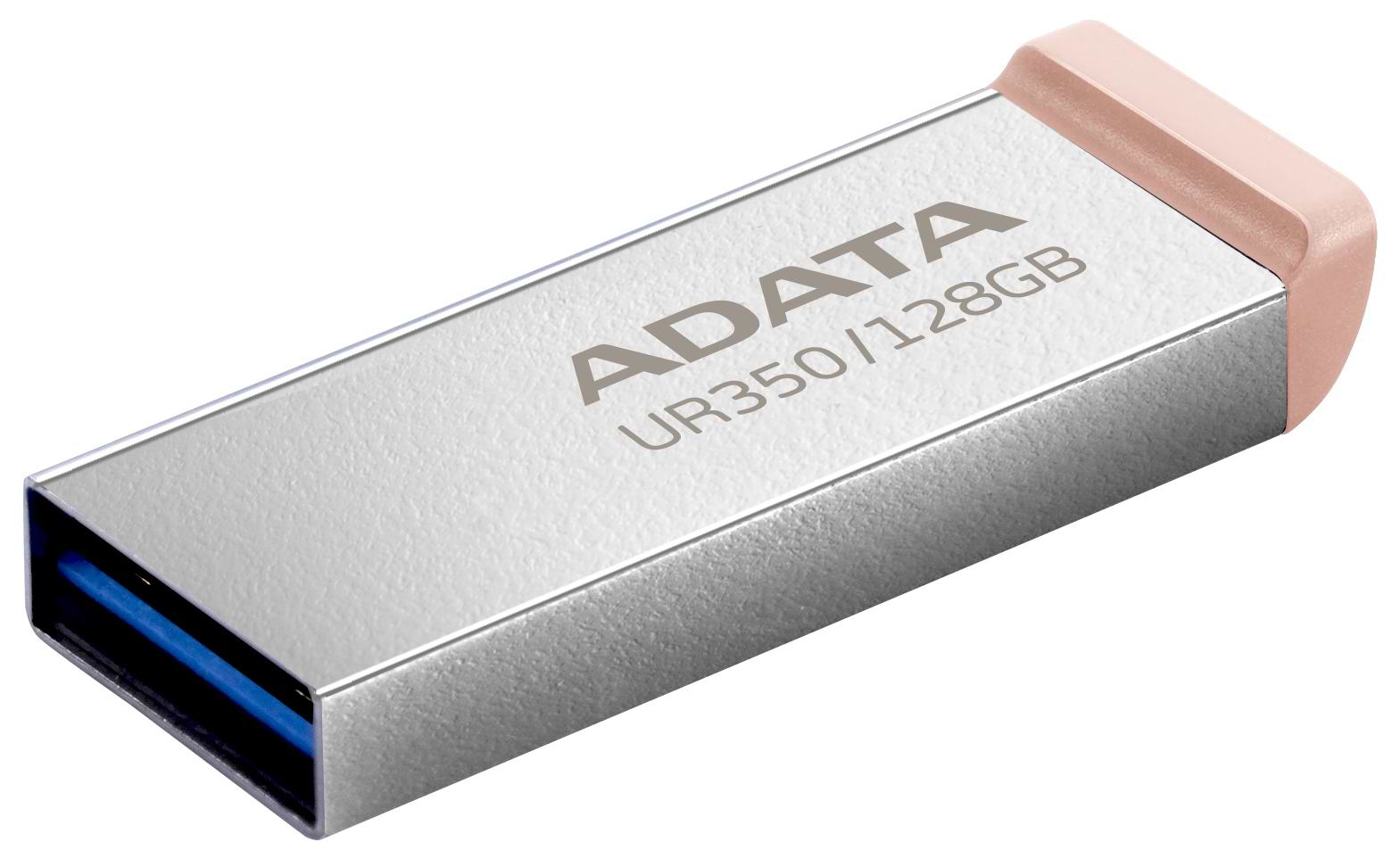 Флеш USB ADATA USB 3.2 UR 350 128Gb Silver/Beige (UR350-128G-RSR/BG)