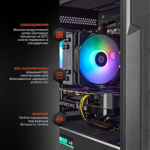 Фото - Уцінка - Системний блок Expert PC Ultimate (I12400F.32.S1.5060.A6305)
