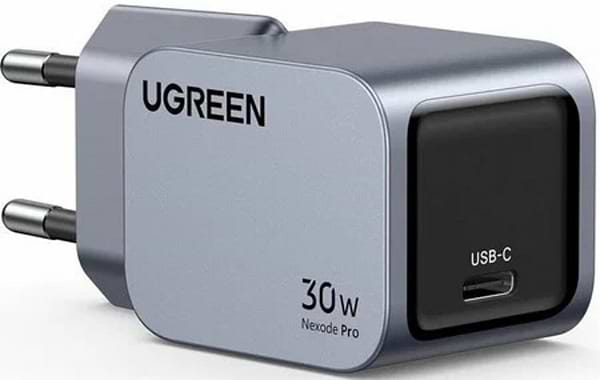 Фото - Сетевое зарядное устройство UGREEN X703 Nexode Pro 30W USB-C GaN Fast Charger Gray (35006)