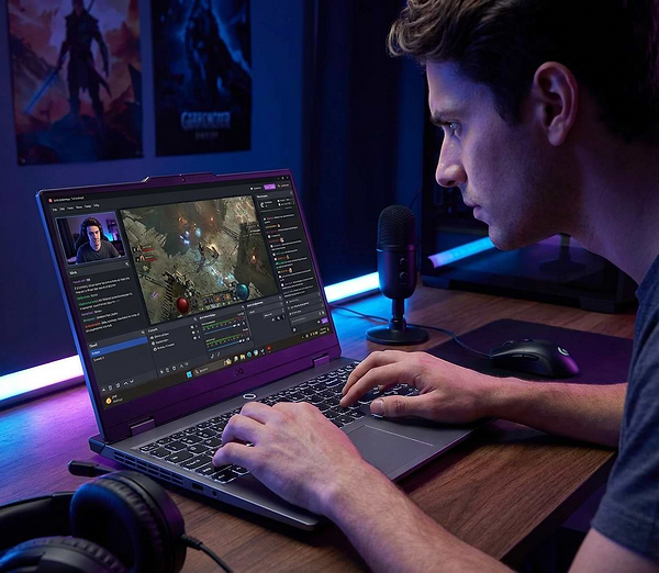 Фото - Ноутбук ігровий Lenovo LOQ 15ARP9 (83JC00K6RA) Luna Grey