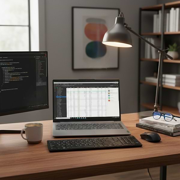 Фото - Ноутбук Lenovo IdeaPad Slim 3 15IAH8 (83ER00MERA) Arctic Grey