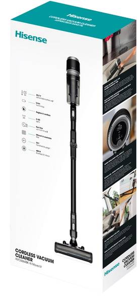 Фото - Пилосос ручний для дому Hisense HVC6664BK