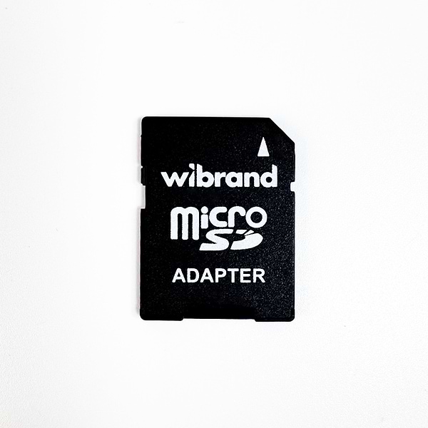 Фото - Карта памяти Wibrand 128Gb class 10 adapter SD (WICDHU1/128GB-A)