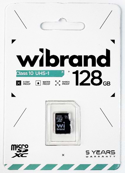 Фото - Карта памяти Wibrand 128Gb class 10 (WICDHU1/128GB)