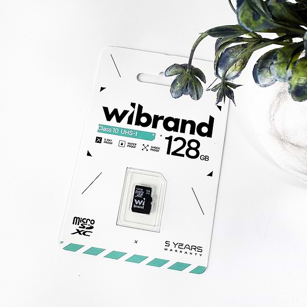 Фото - Карта памяти Wibrand 128Gb class 10 (WICDHU1/128GB)