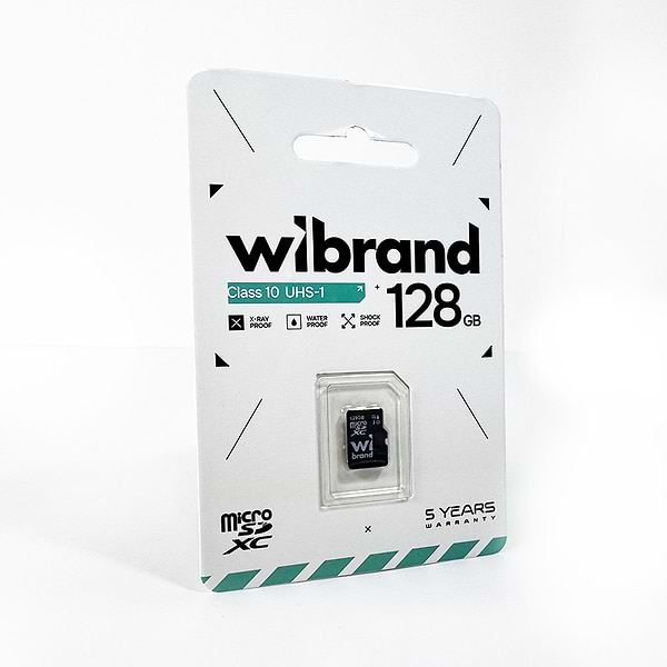 Фото - Карта памяти Wibrand 128Gb class 10 (WICDHU1/128GB)