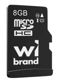 Карта памяти Wibrand 8Gb class 10 (WICDHC10/8GB)