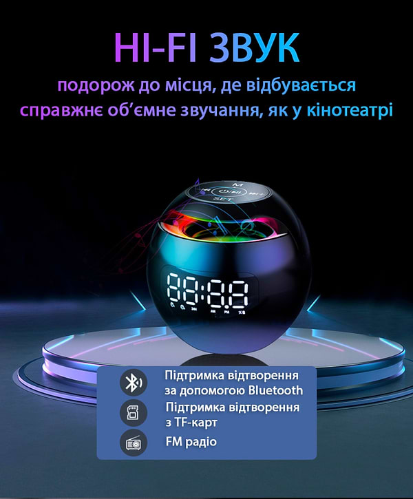 Фото - Радіогодинник Action G-90S