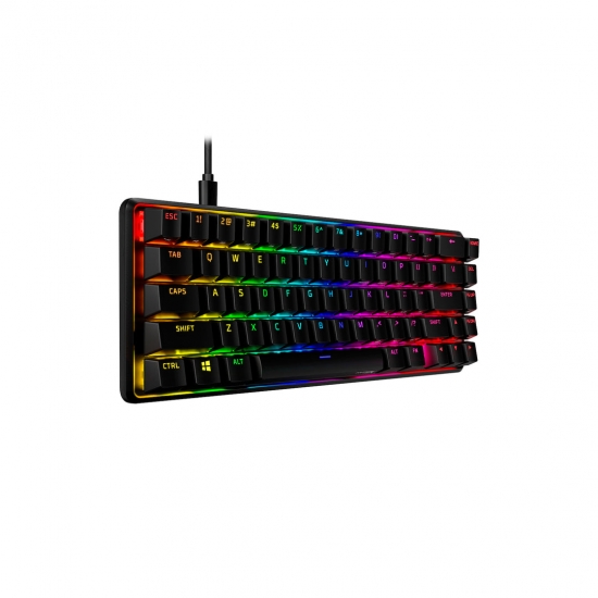 Фото - Клавиатура проводная игровая HyperX Alloy Origins 65 USB-A Black (4P5D6AA)