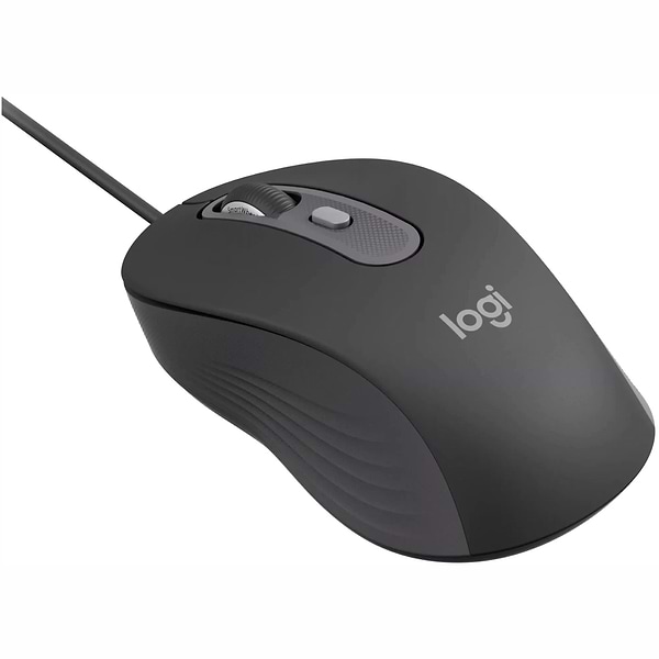 Фото - Мышь проводная Logitech Signature M520 for Business USB-C Graphite (910-007511)