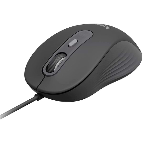 Фото - Мышь проводная Logitech Signature M520 for Business USB-C Graphite (910-007511)
