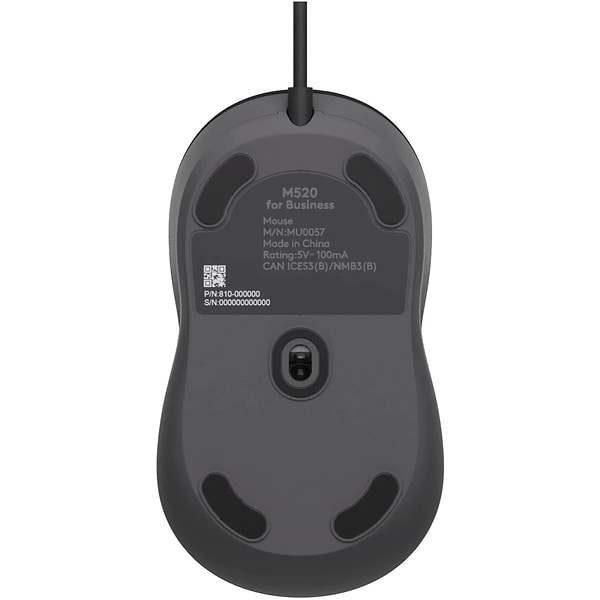 Фото - Мышь проводная Logitech Signature M520 for Business USB-C Graphite (910-007511)