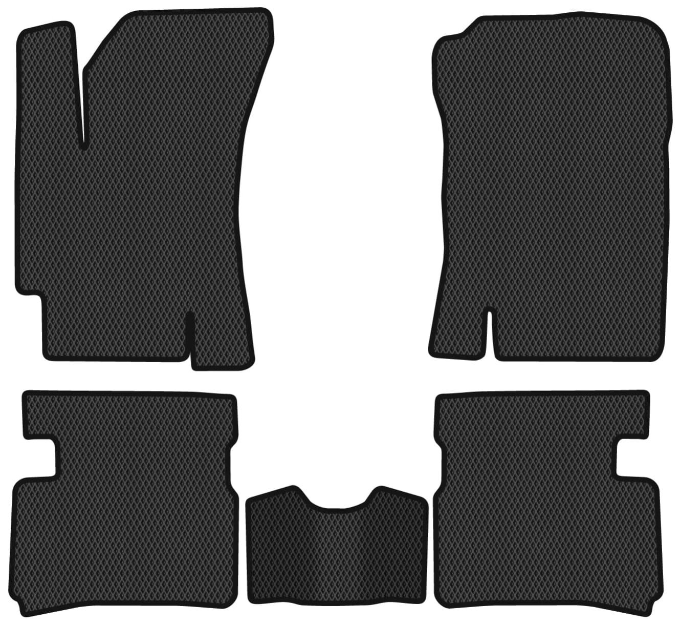 EVA коврики в салон авто EVAtech для Accent (MC) Hyundai 2006-2010 3 поколение Htb EU HY1476C5RBB