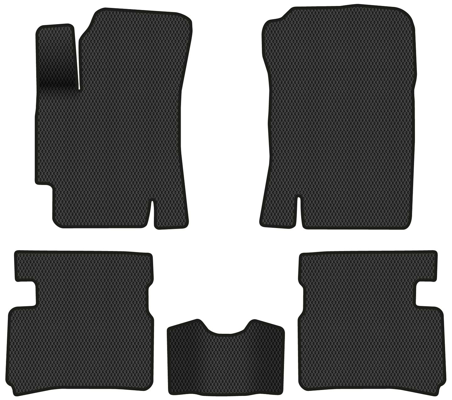 EVA коврики в салон авто EVAtech для Accent (MC) Hyundai 2006-2010 3 поколение Sedan EU HY1477C5RBB