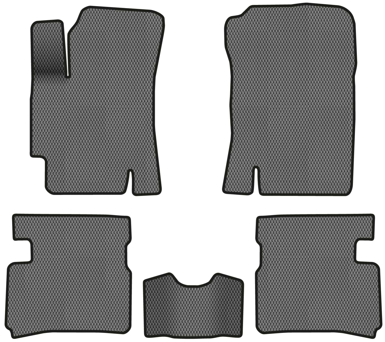 EVA килимки в салон авто EVAtech для Accent (MC) Hyundai 2006-2010 3 покоління Sedan EU HY1477C5RGB