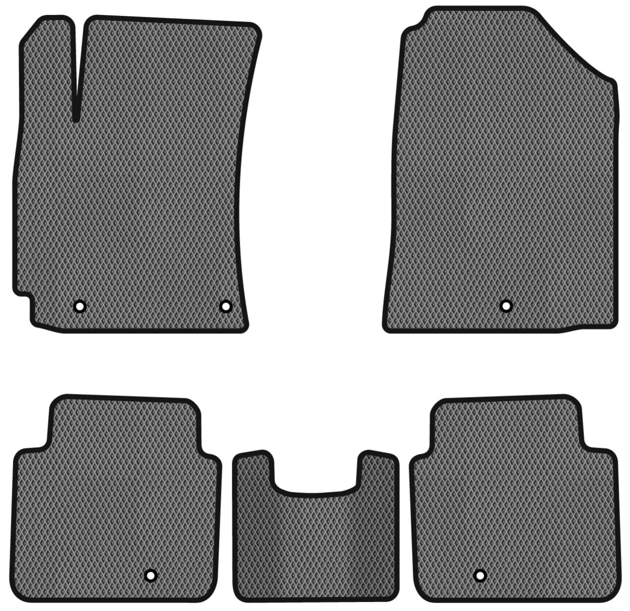 EVA килимки в салон авто EVAtech для Elantra (AD) Hyundai 2015-2020 6 покоління Sedan USA HY1478CV5KH5RGB