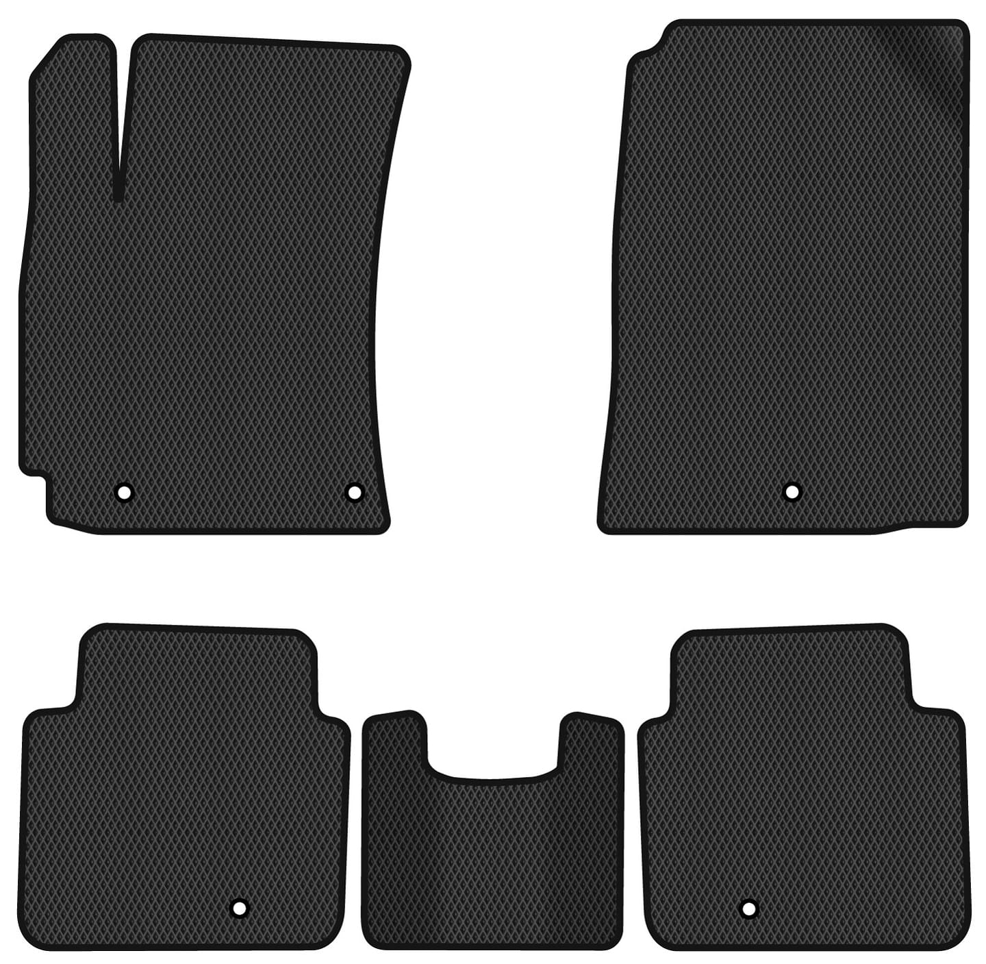 EVA коврики в салон авто EVAtech для Elantra (AD) Hyundai 2015-2020 6 поколение Sedan USA HY1478C5KH5RBB