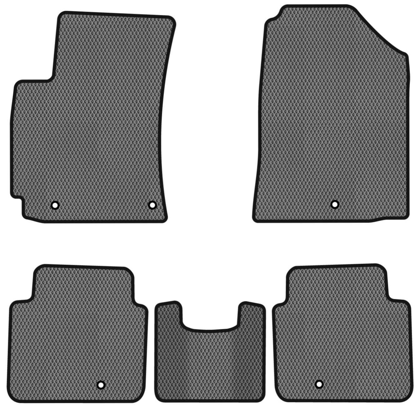 EVA килимки в салон авто EVAtech для Elantra (AD) Hyundai 2015-2020 6 покоління Sedan USA HY1478CG5KH5RGB